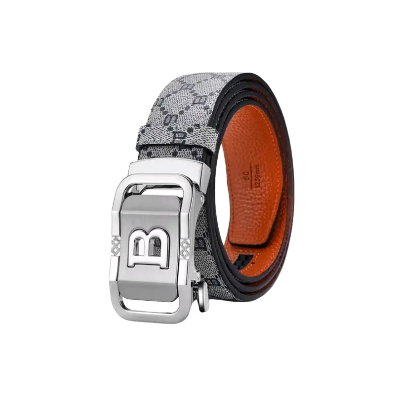Fashionable Business Leather Belt Man-0