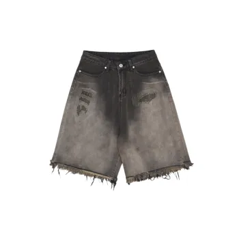 Retro Casual Denim Shorts
