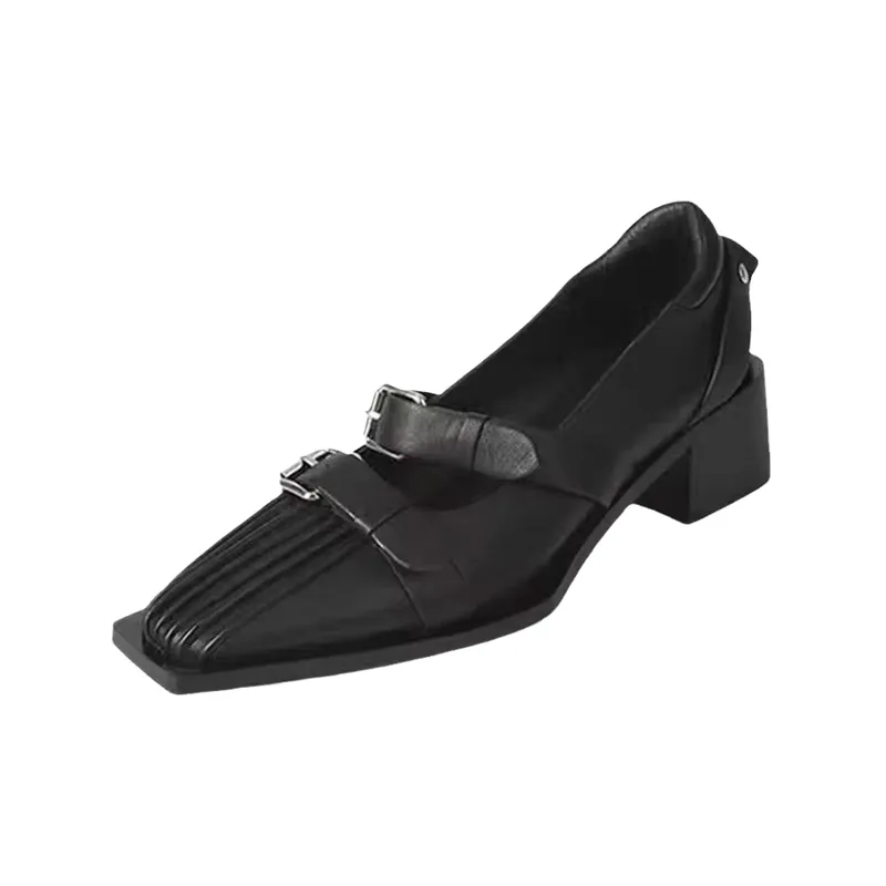 Casual Plain Mary Jane Shoes-0