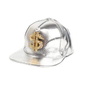 Simple Plain Peaked Cap Man