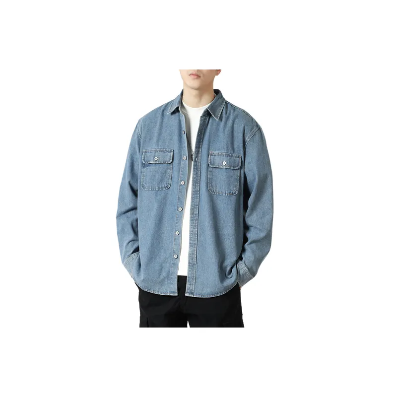 Retro Casual Denim Jacket-6