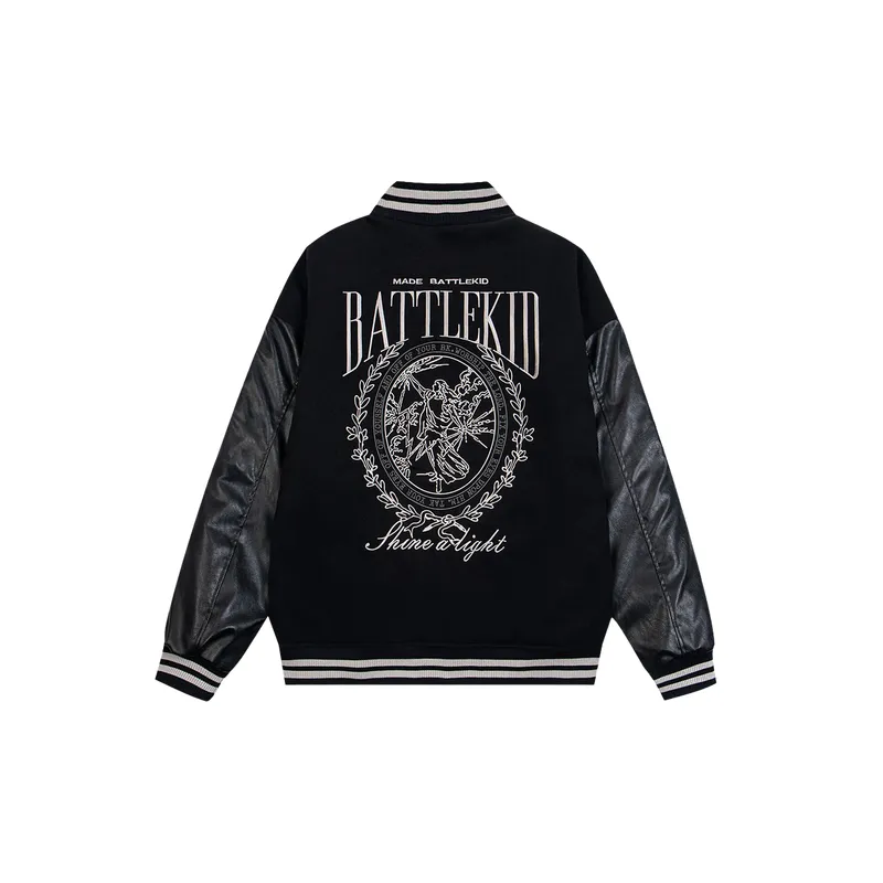 Basics Embroidered Polyester Baseball Jersey-1