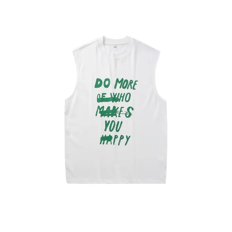 Trendy Sleeveless Cotton Vest-0