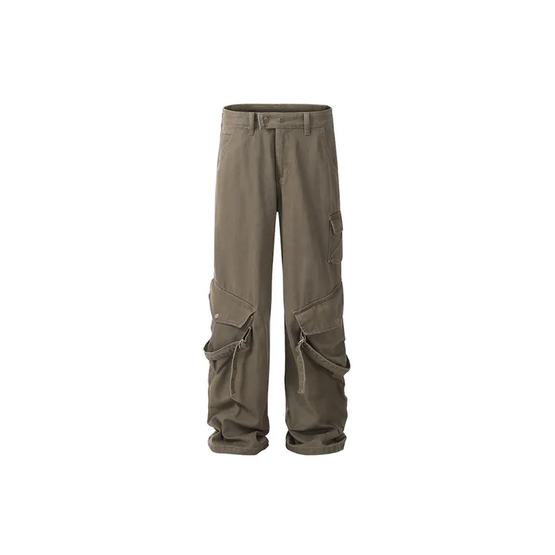 Hip Hop Strappy Workwear Jeans