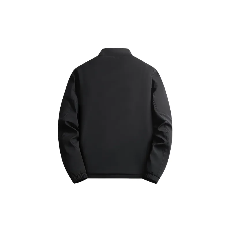 Plain Zipper Jacket-1