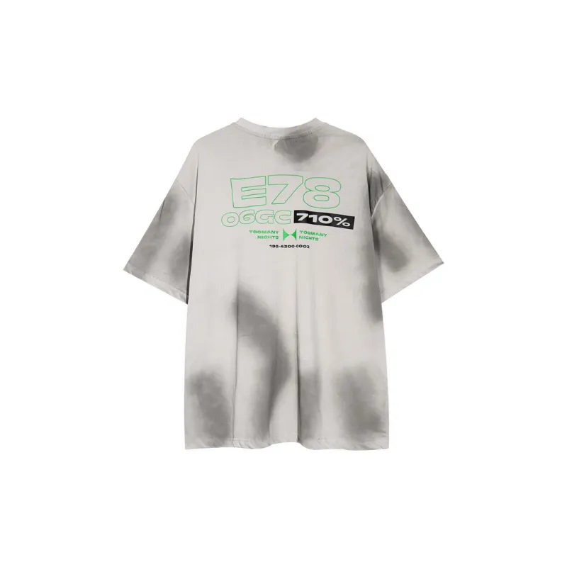 Fashionable Tie Dye 100% Cotton T Shirt-5
