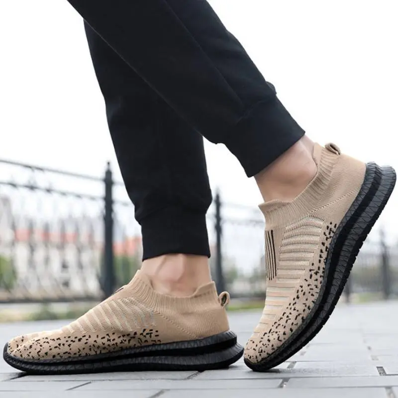 Simple Sporty Slip On Shoes-2