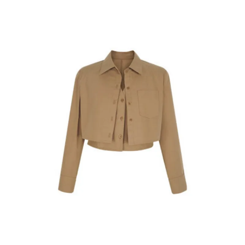 Casual Fashionable Cotton Shirt Women-0
