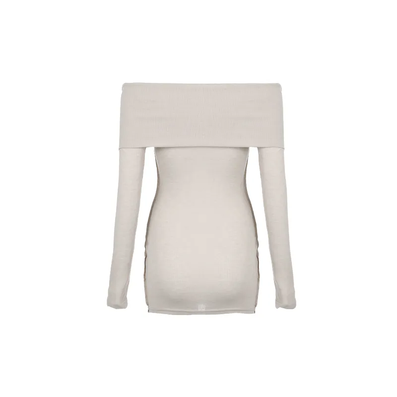 Casual Fashionable Plain Knitwear Women-1