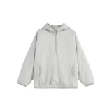 padded long-sleeve gradient jacket
