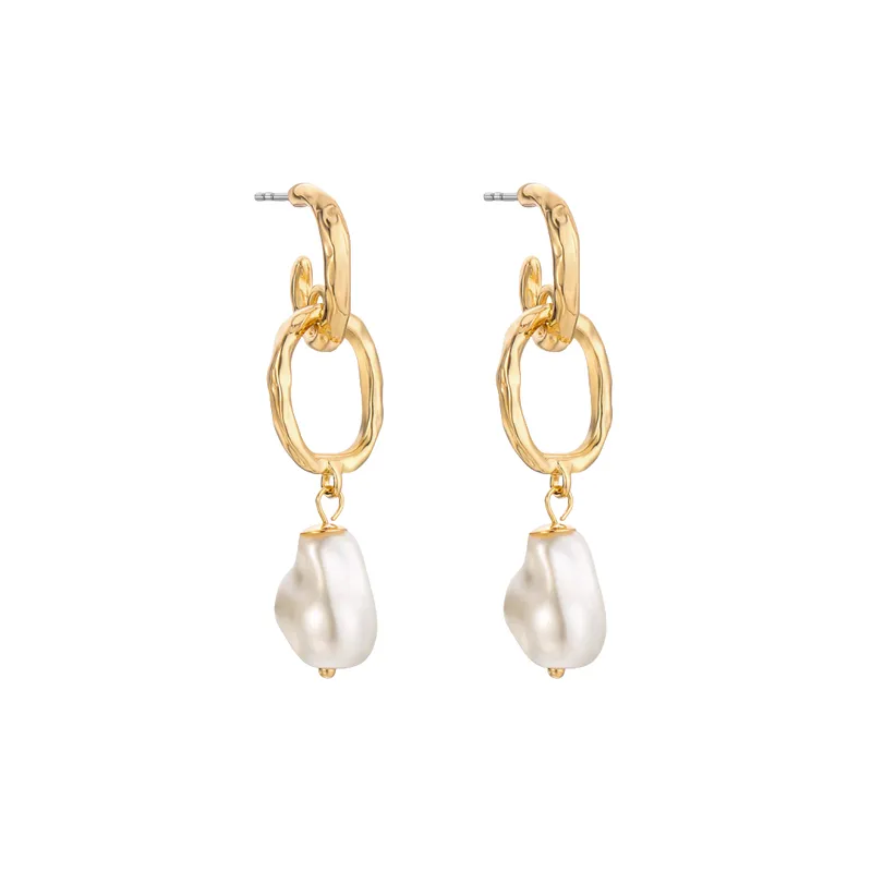 Fashionable Metal Earring-4