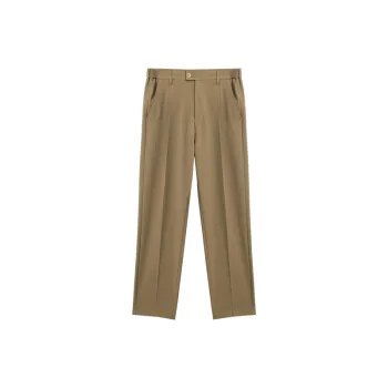 Simple Straight Leg Eco Friendly Fabric Casual Pants