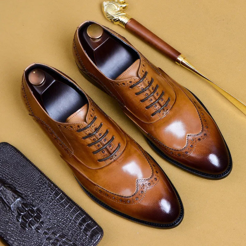 Casual Fashionable Breathable Softness Dress Shoes-2