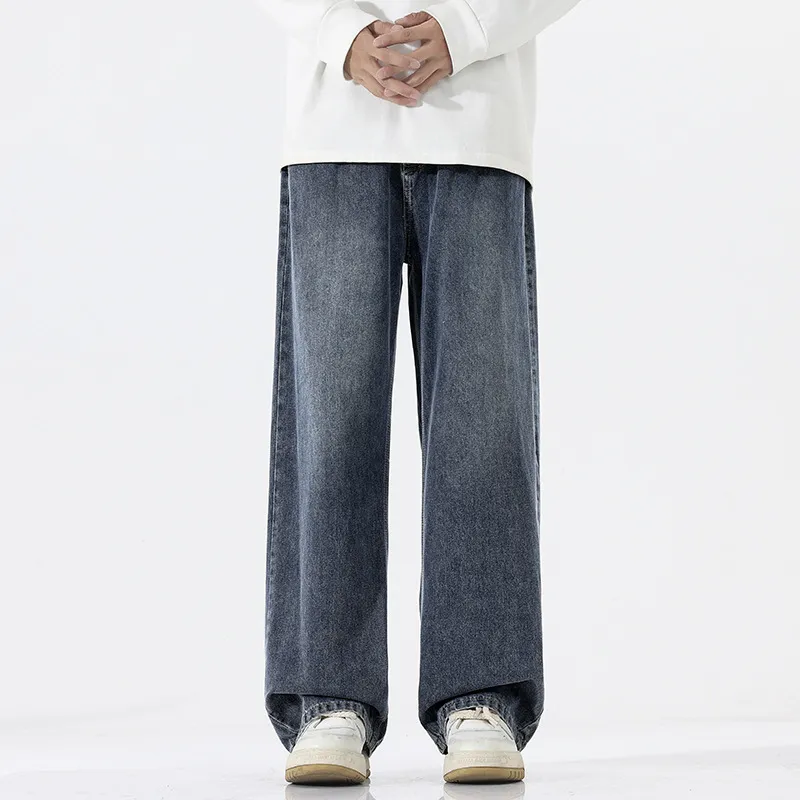 Fashion Glamorous Denim Casual Pants-6