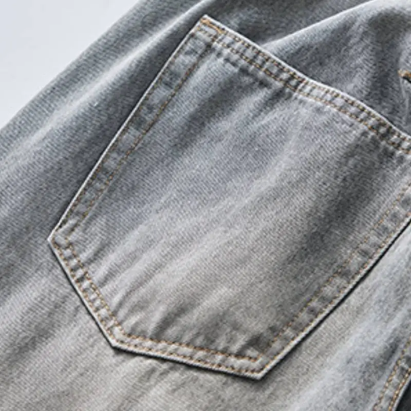 Simple Breathable Jeans-2