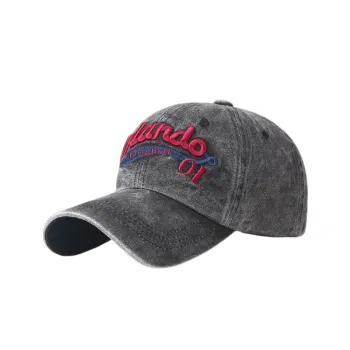 Retro Washed Peaked Cap
