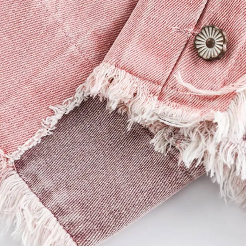 Fashion Loose Denim Jacket-3