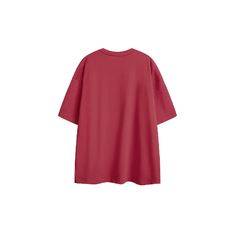 Fashionable Loose 100% Cotton T Shirt Unisex-1