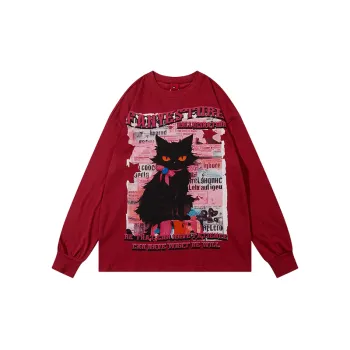 Street Loose 100% Cotton Sweatshirt