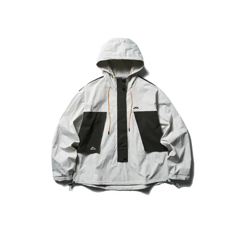 New Season Mechanical Style Patchwork Colorful Pullover Jacket Coat