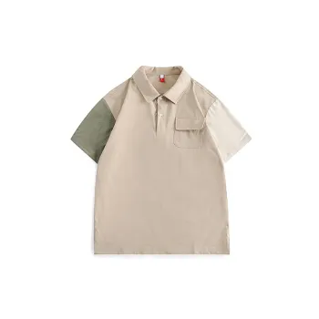 Retro Multi Pocket Short Sleeved Polo Shirt