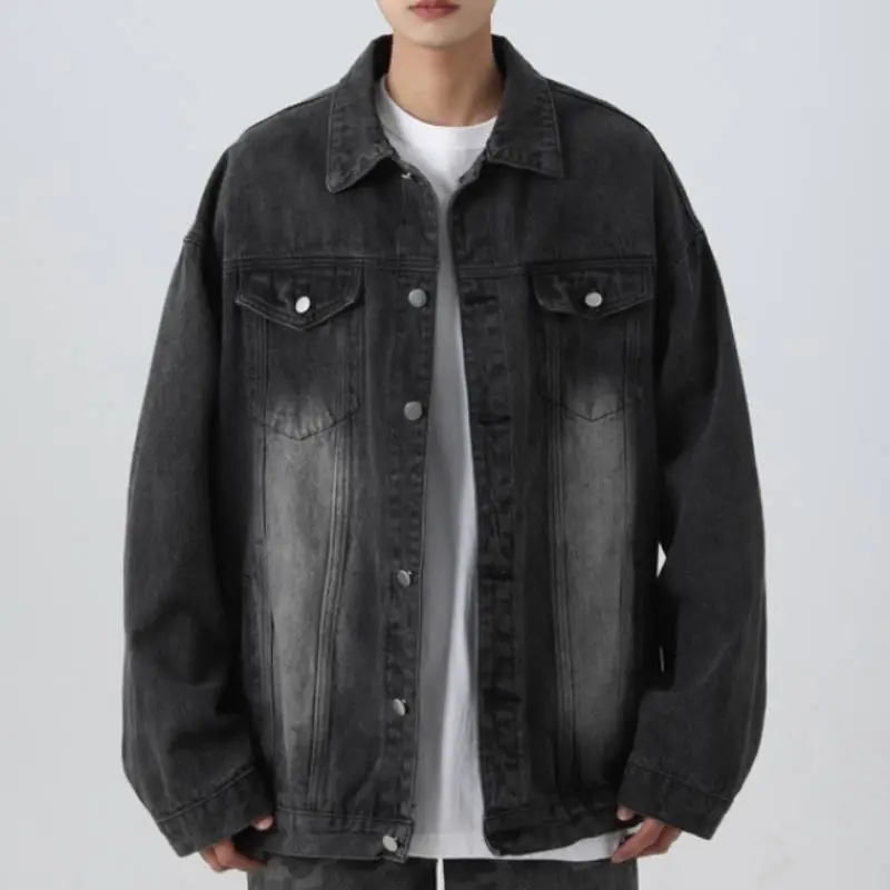Fashion Graffiti Retro Denim Jacket-4