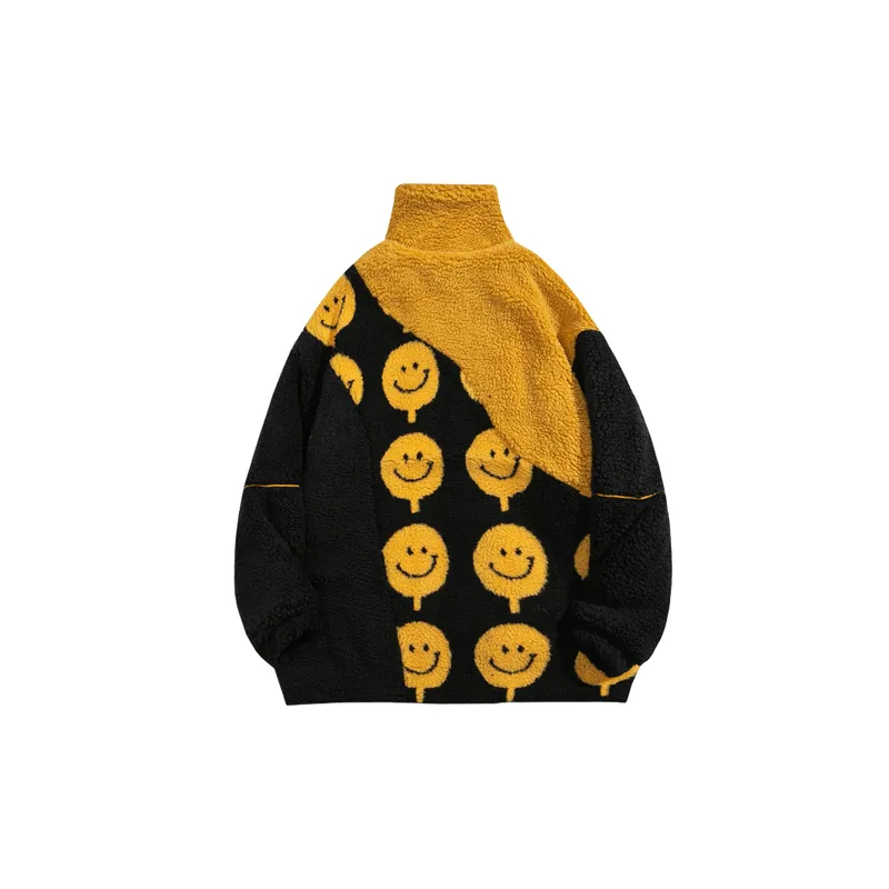 Loose Simple Quilted Jacket-1