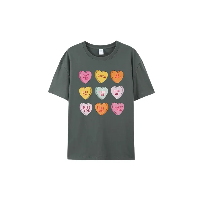 Fashionable Cute 100% Cotton T Shirt Women
