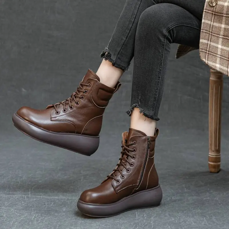 Fashionable Retro Martin Boot-2