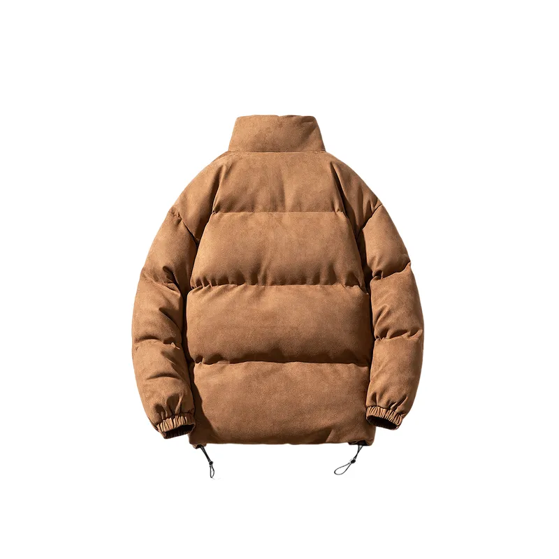 Fashionable Loose Polyester Quilted Jacket-1
