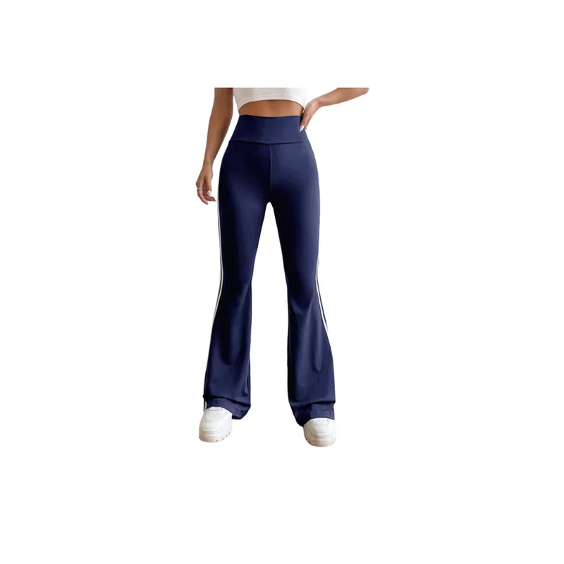 Casual Loose Straight Leg Knit Sweatpants-3