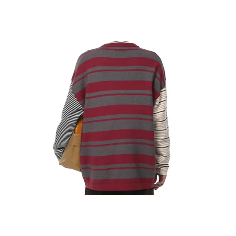 Fashionablet Striped Loose T Shirt-2