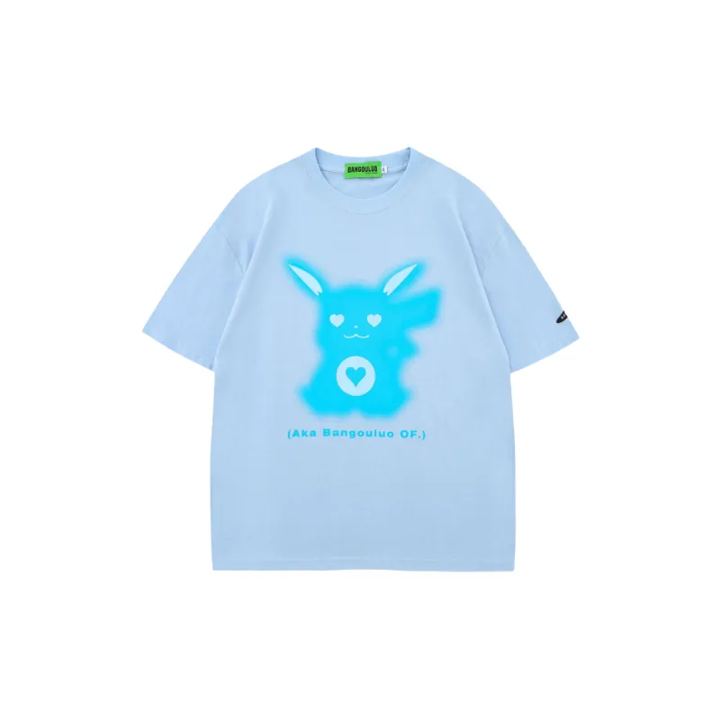 Street Print 100% Cotton T Shirt-2