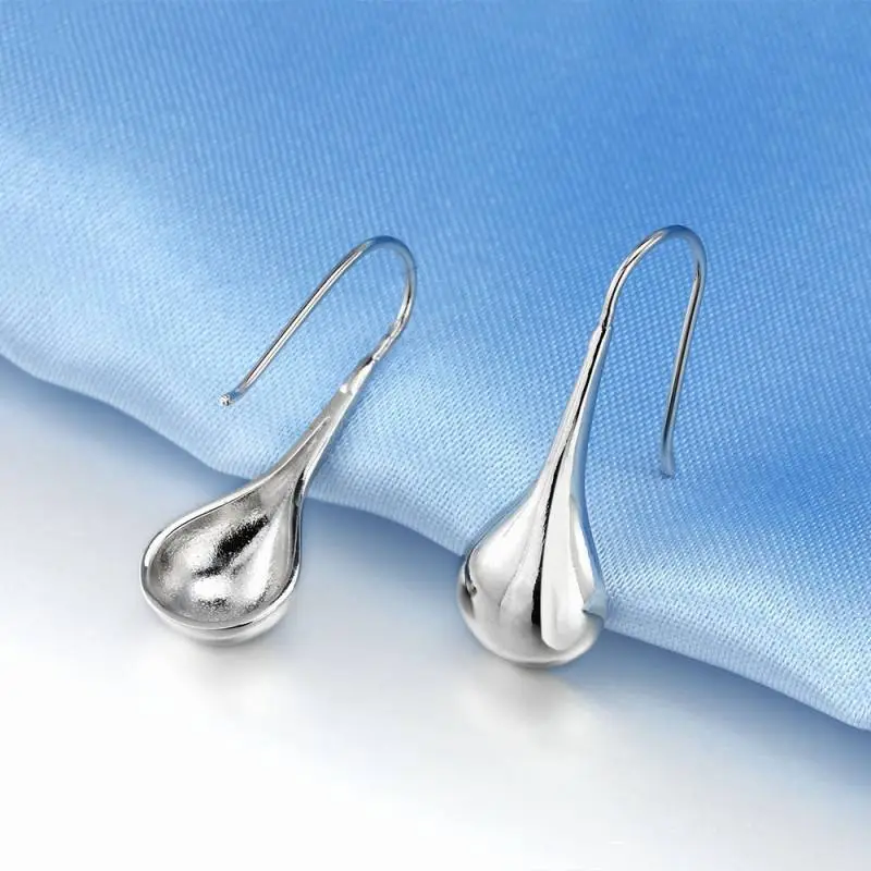 Fashionable Plain Ear Stud Women-2