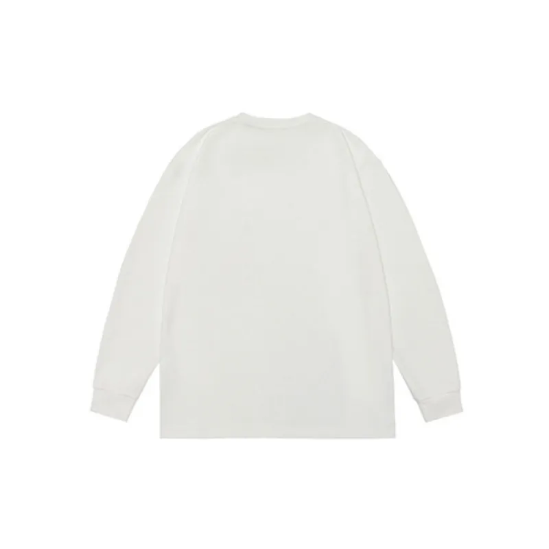 Casual Long Sleeve Blended Synthetic Fabrics T Shirt-9