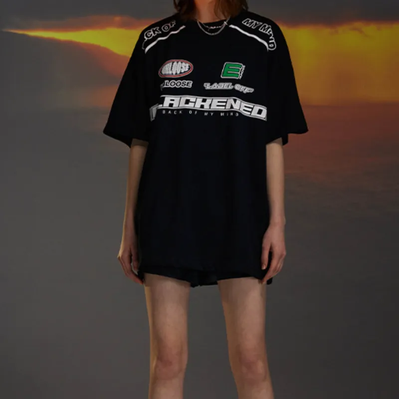 Casual Loose Cotton T Shirt Unisex-2
