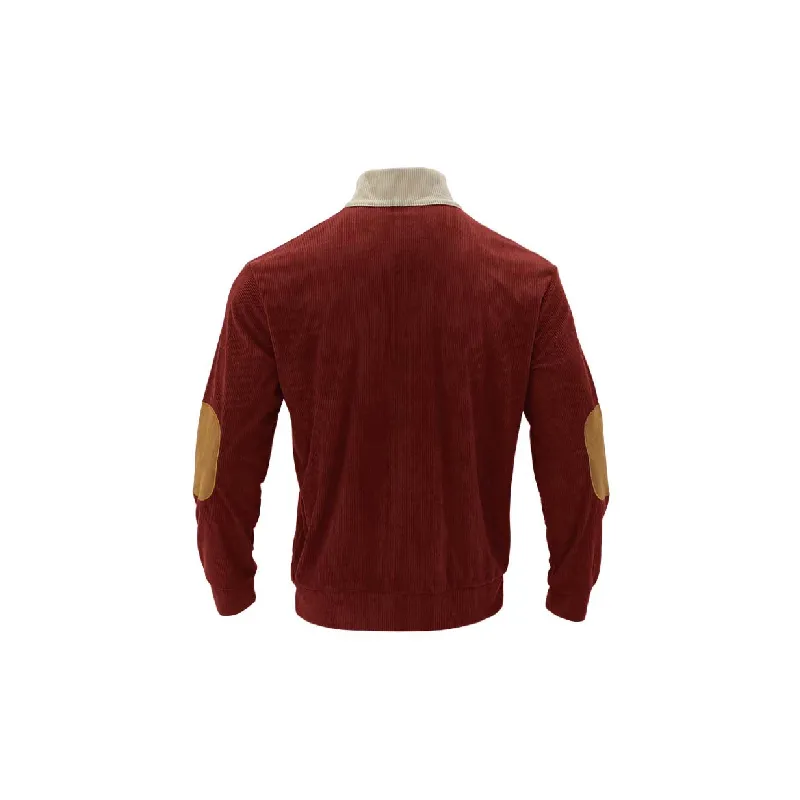 Casual Sports Corduroy Polo-1