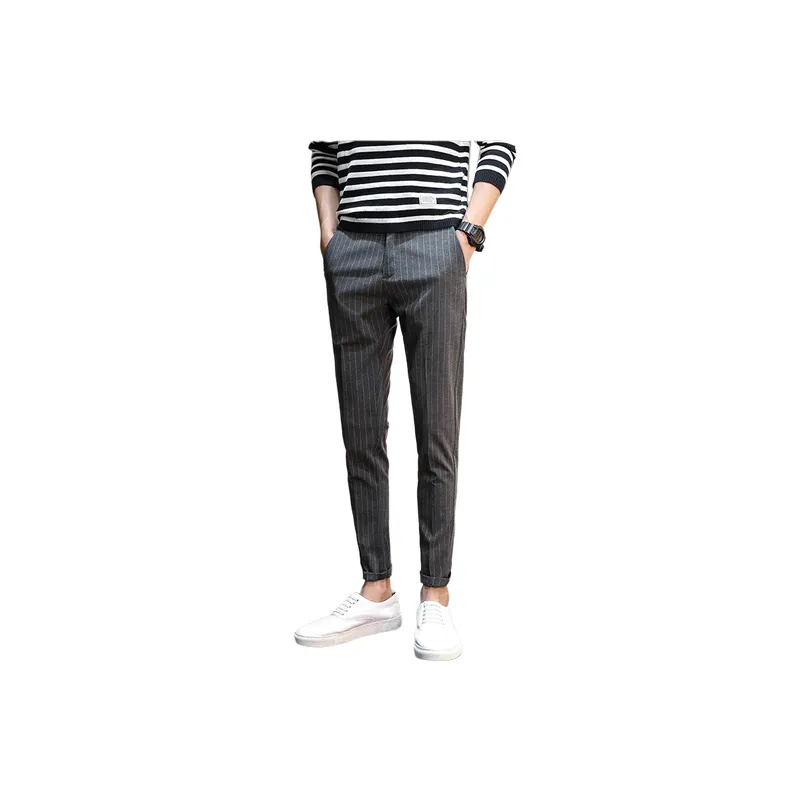 Casual Fashionable Suit Trousers-0