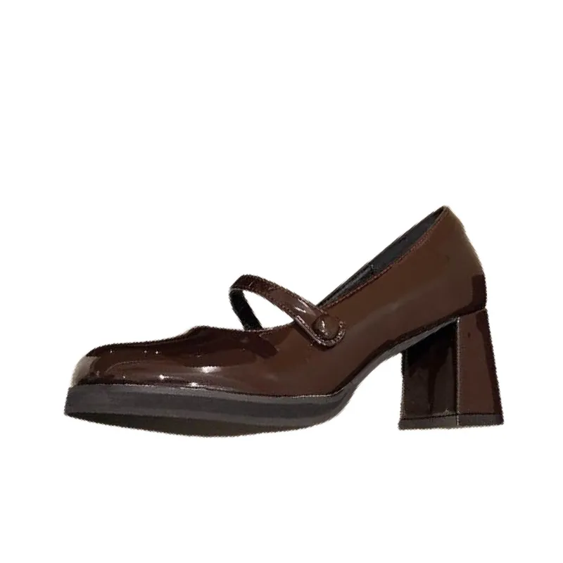 Retro Fashionable Mary Jane Shoes-0