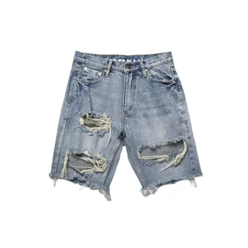 Street Retro Denim Shorts
