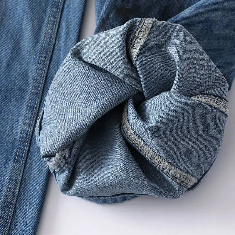 Retro Distress Jeans-3