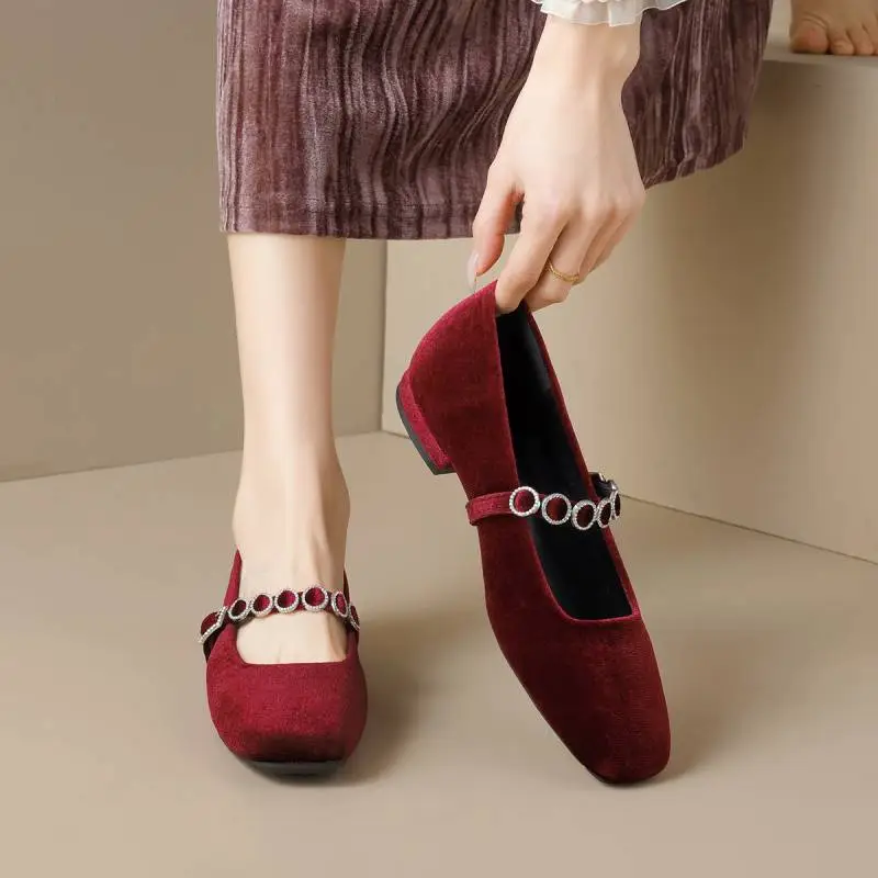 Elegant Royal Mary Jane Shoes-5