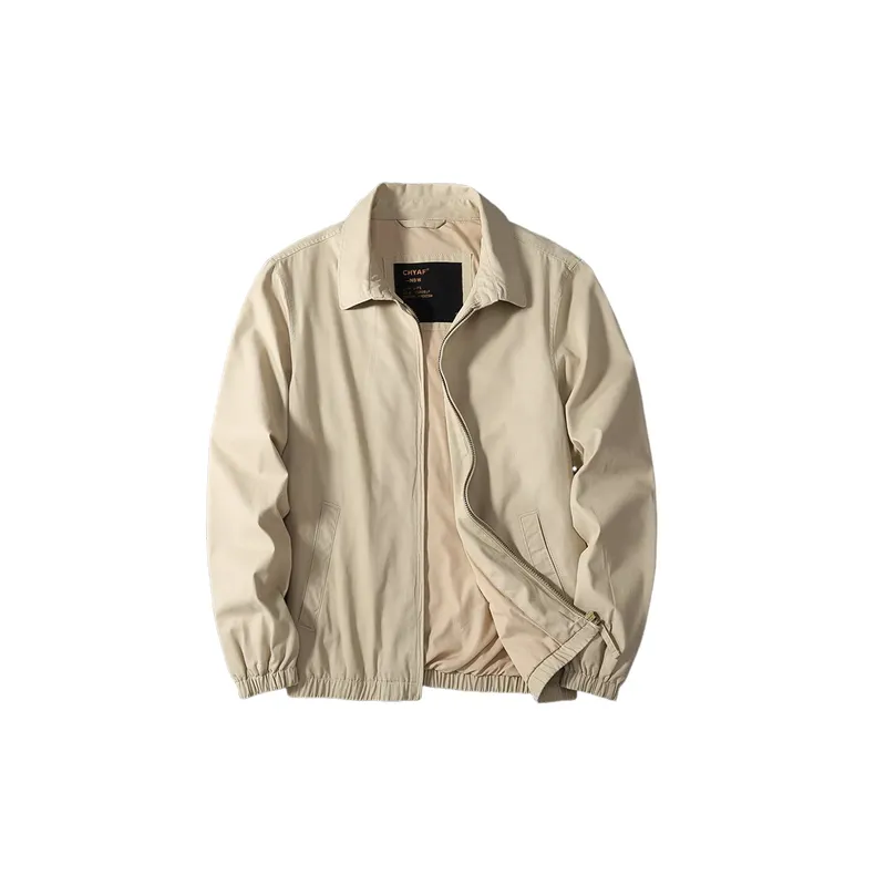 Business Loose Blended Synthetic Fabrics Jacket-2