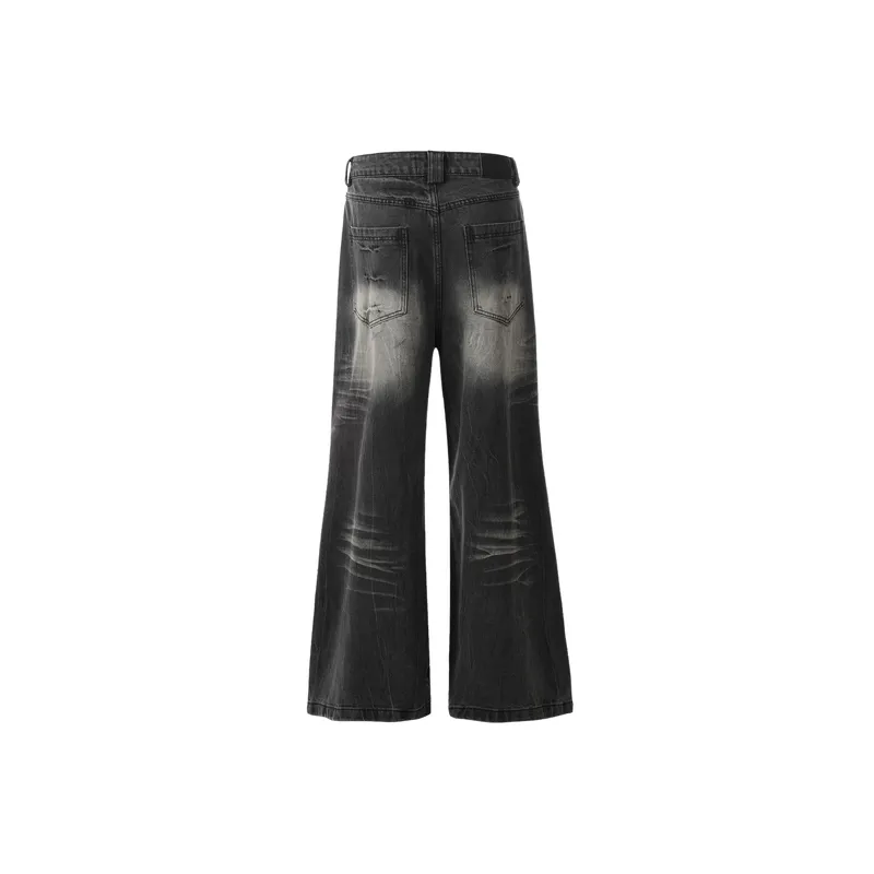 Trendy Wide Leg Jeans-1
