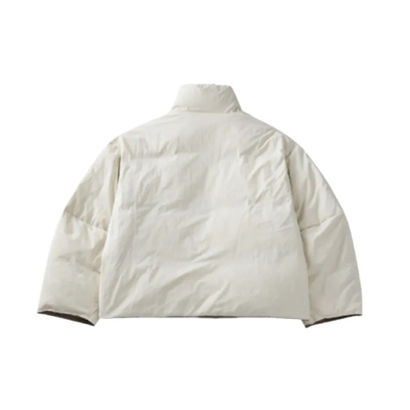 Fashionable Warming Blended Synthetic Fabrics Quilted Jacket-1
