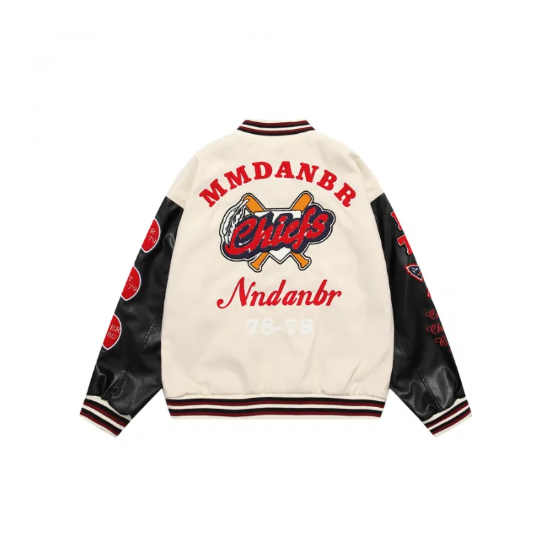 Casual Simple Baseball Jersey-1