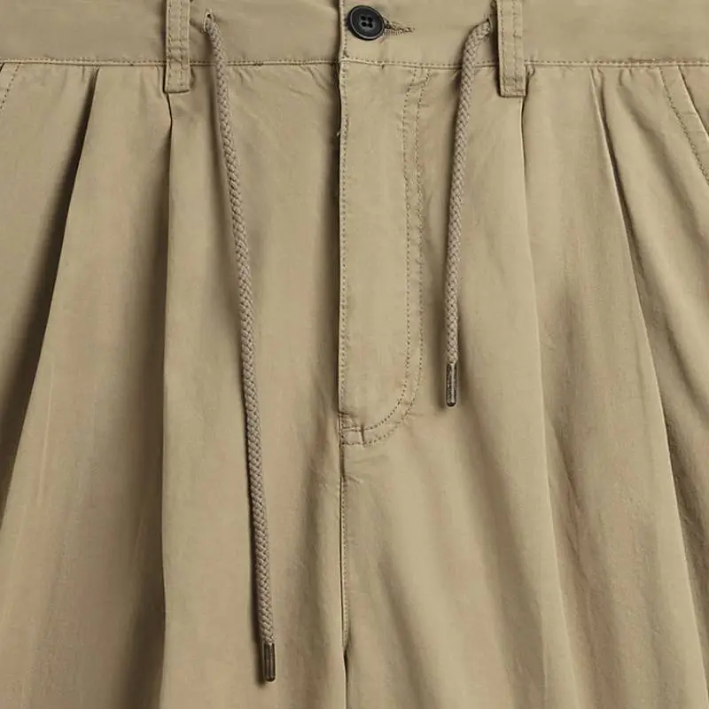 Simple Sporty Cotton Casual Shorts-8