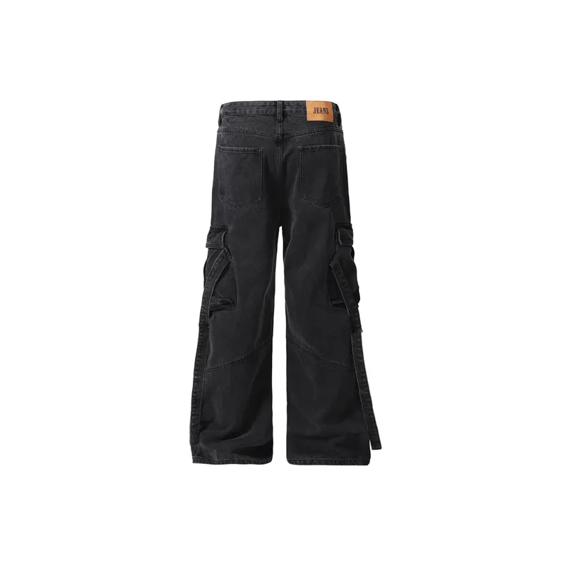 Street Retro Cargo Pants-1