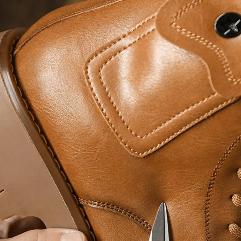 Retro Zipper Martin Boot-3
