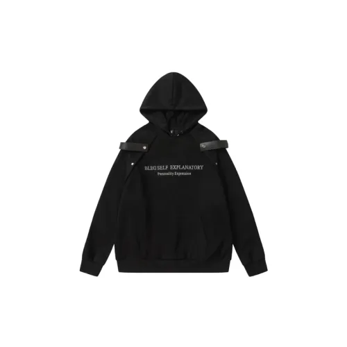 Retro New Hoodie Hooded Letter Printing Loose Pullover Style Shirts
